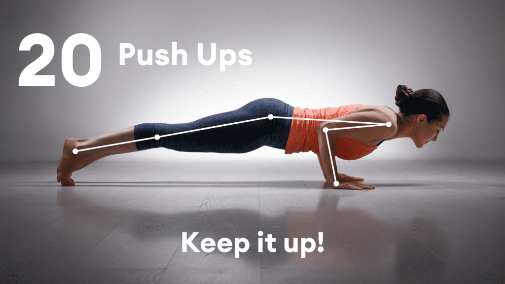 Push Up Counter iOS - QuickPose.ai