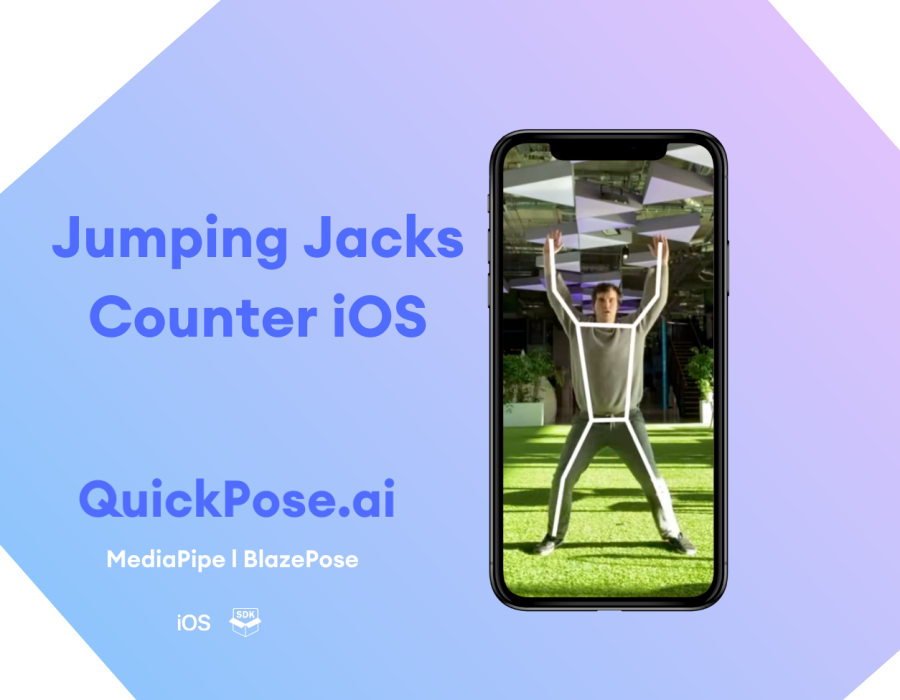 Image shows jumping jacks counter SDK you can put into iOS apps